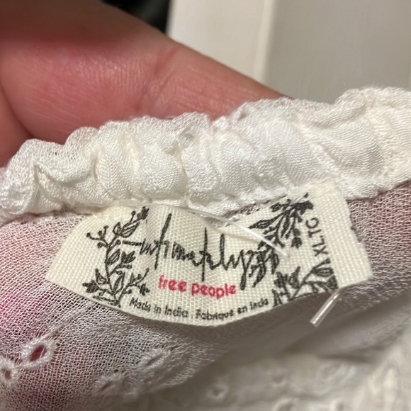 Free People eyelet dress Xl - Picture 5 of 12